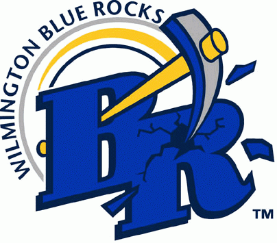 Wilmington Blue Rocks 2003-2009 Primary Logo iron on paper